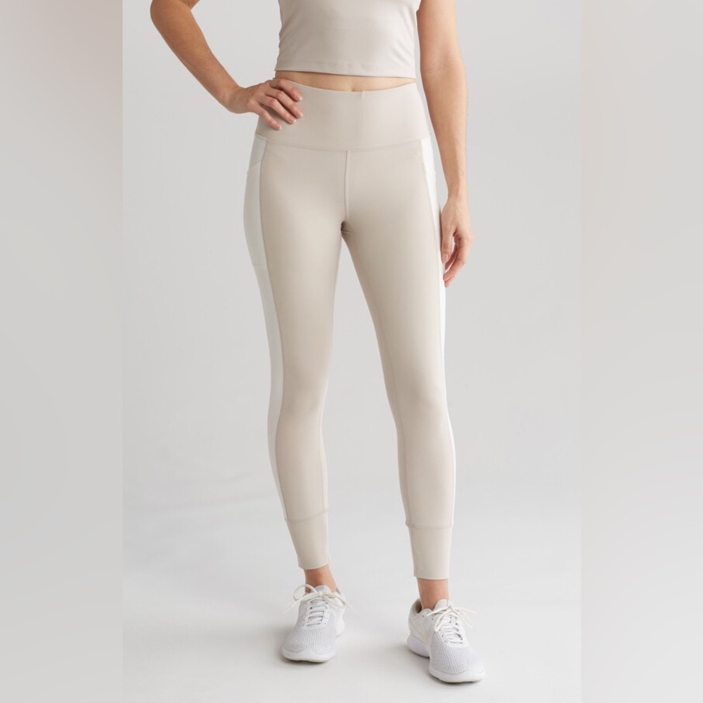 Yogalicious Women's Beige Leggings